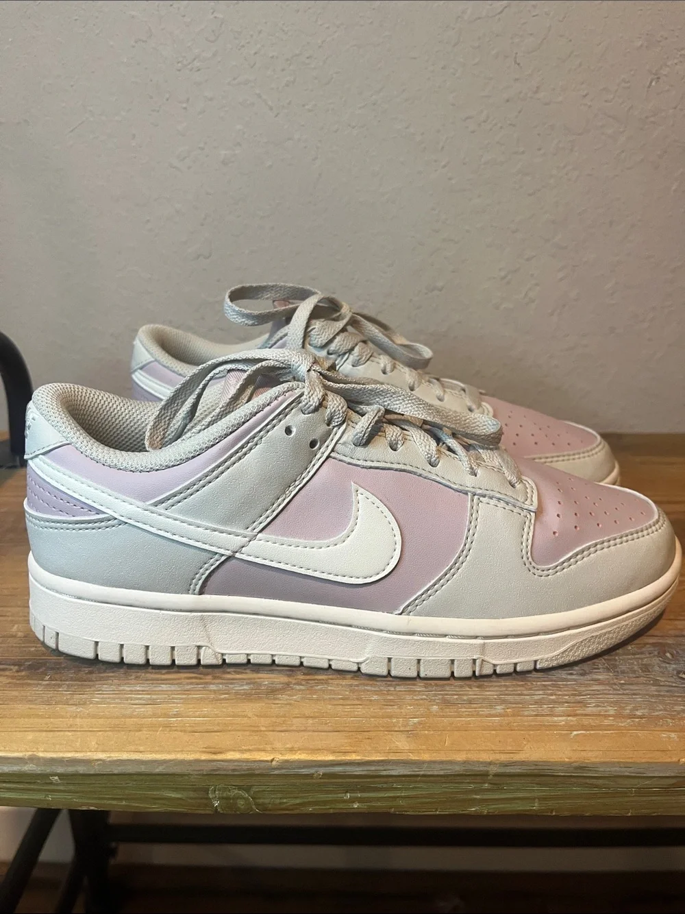NWOB Women's Nike Dunk Low Next Nature Light Bone/Sail (DD1873 001)  size 7.5